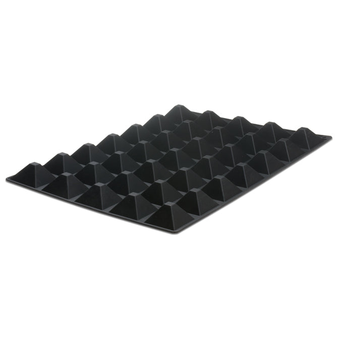 Lekue Pyramid Silicone Mold - 35 Cavity Baking Mold for Chocolate, Ice Cubes & Desserts - Perfect for Party Treats, DIY Crafts & Home Baking