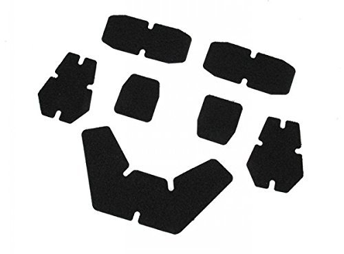 Premium Hook and Loop Fastener Set for Crye AirFrame Helmet - Secure Tactical Gear Attachment for Military, Airsoft & Outdoor Adventures