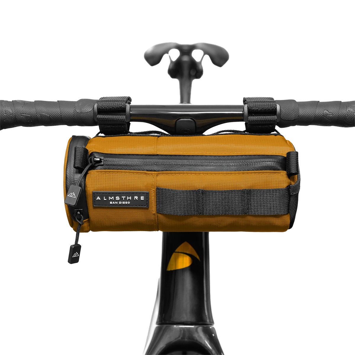 Almsthre Compact Bar Bag - Lightweight & Durable Cycling Handlebar Bag for Bikes - Perfect for Commuting, Road Trips & Outdoor Adventures
