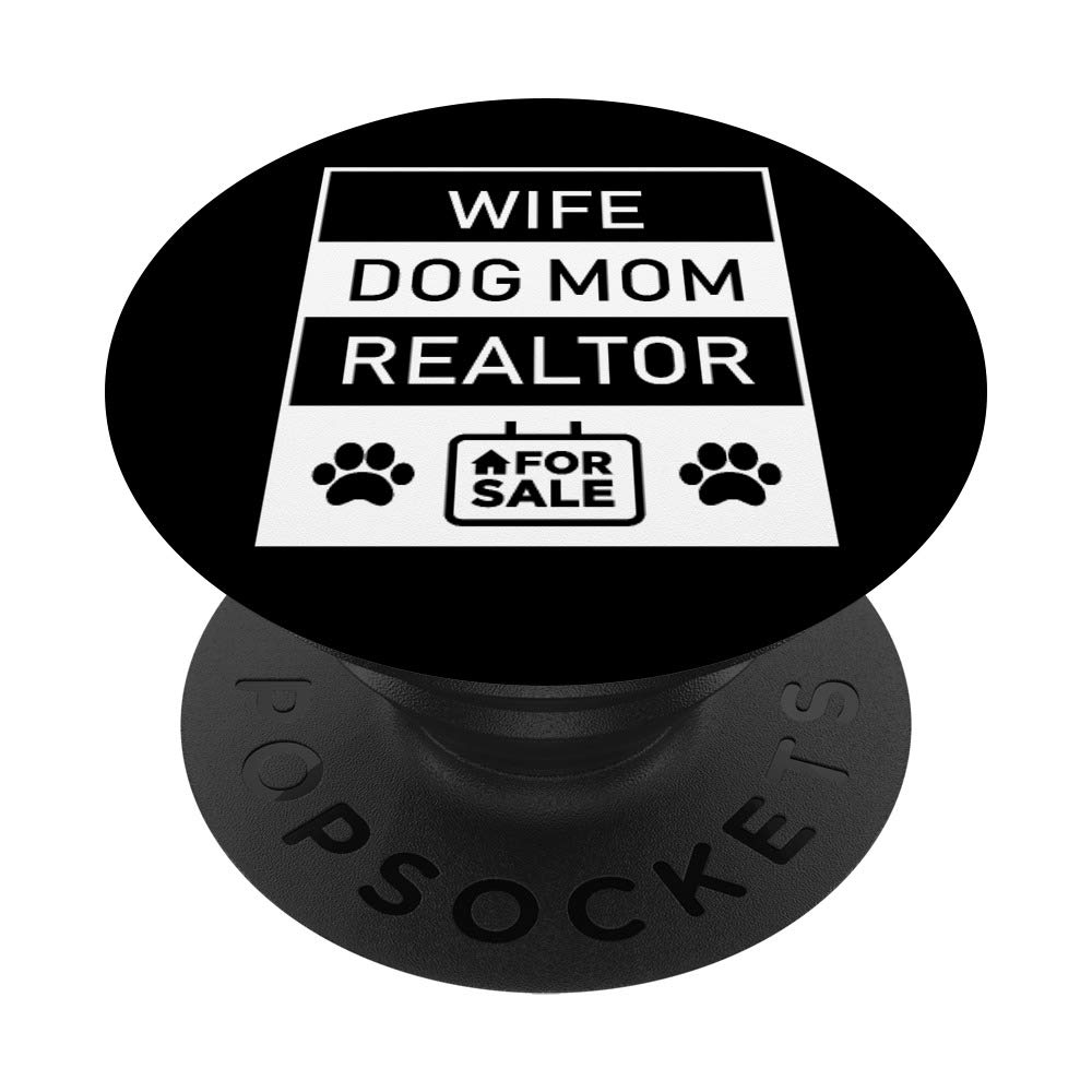 Swappable PopGrip for Phones & Tablets - Perfect Gift for Dog Lovers, Realtors & Moms | Ideal for Work, Travel & Everyday Use