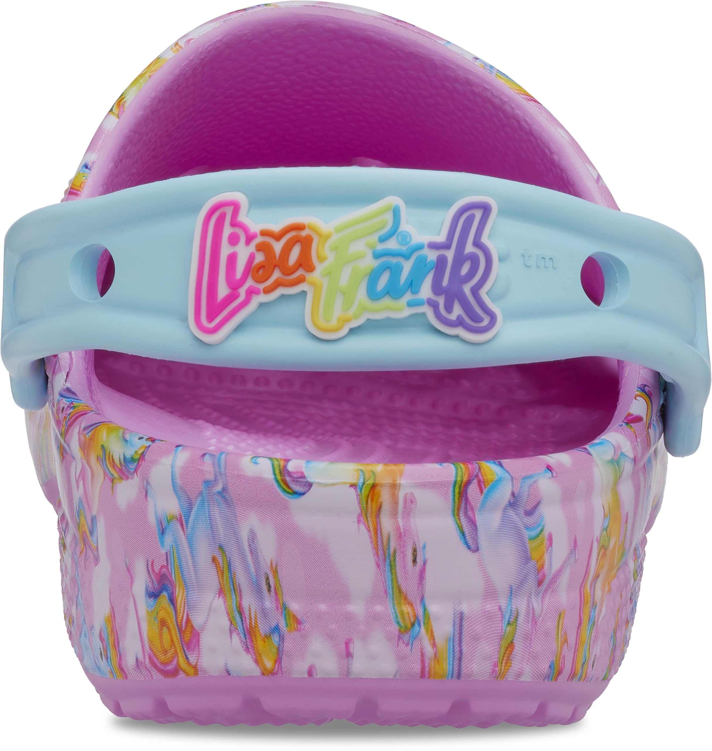 Crocs Unisex-Child Classic Lisa Frank Clogs | Kids & Toddler Water Shoes for Beach, Pool & Outdoor Play | Lightweight & Comfortable Sandals for Boys & Girls