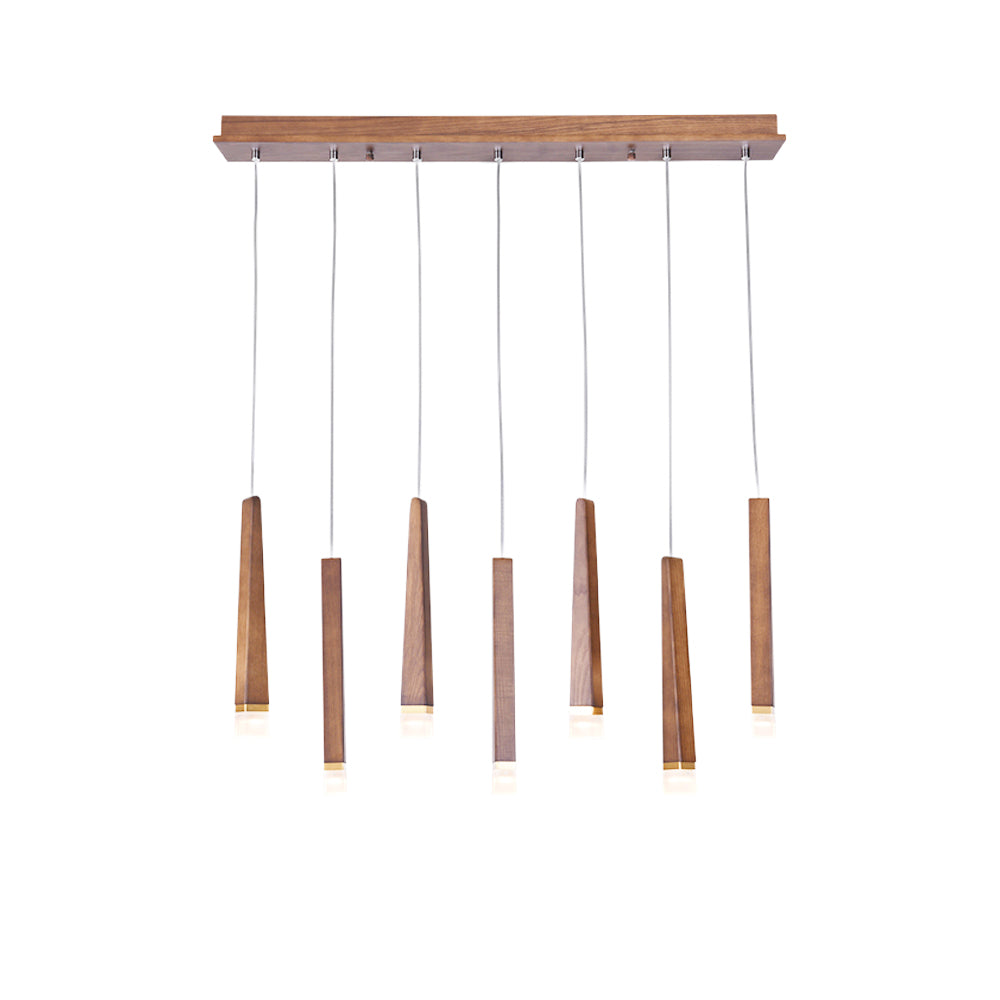 Rustic Firewood Stick Chandelier - Handmade Wooden Ceiling Light Fixture for Cabin, Farmhouse & Lodge Decor - Perfect for Living Room, Bedroom or Dining Area Lighting