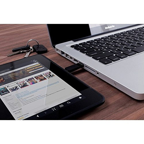 Bluelounge Kii Micro USB Cable - High-Speed Charging & Data Sync for Smartphones, Tablets & More | Durable & Tangle-Free Design | Perfect for Home, Office & Travel Use