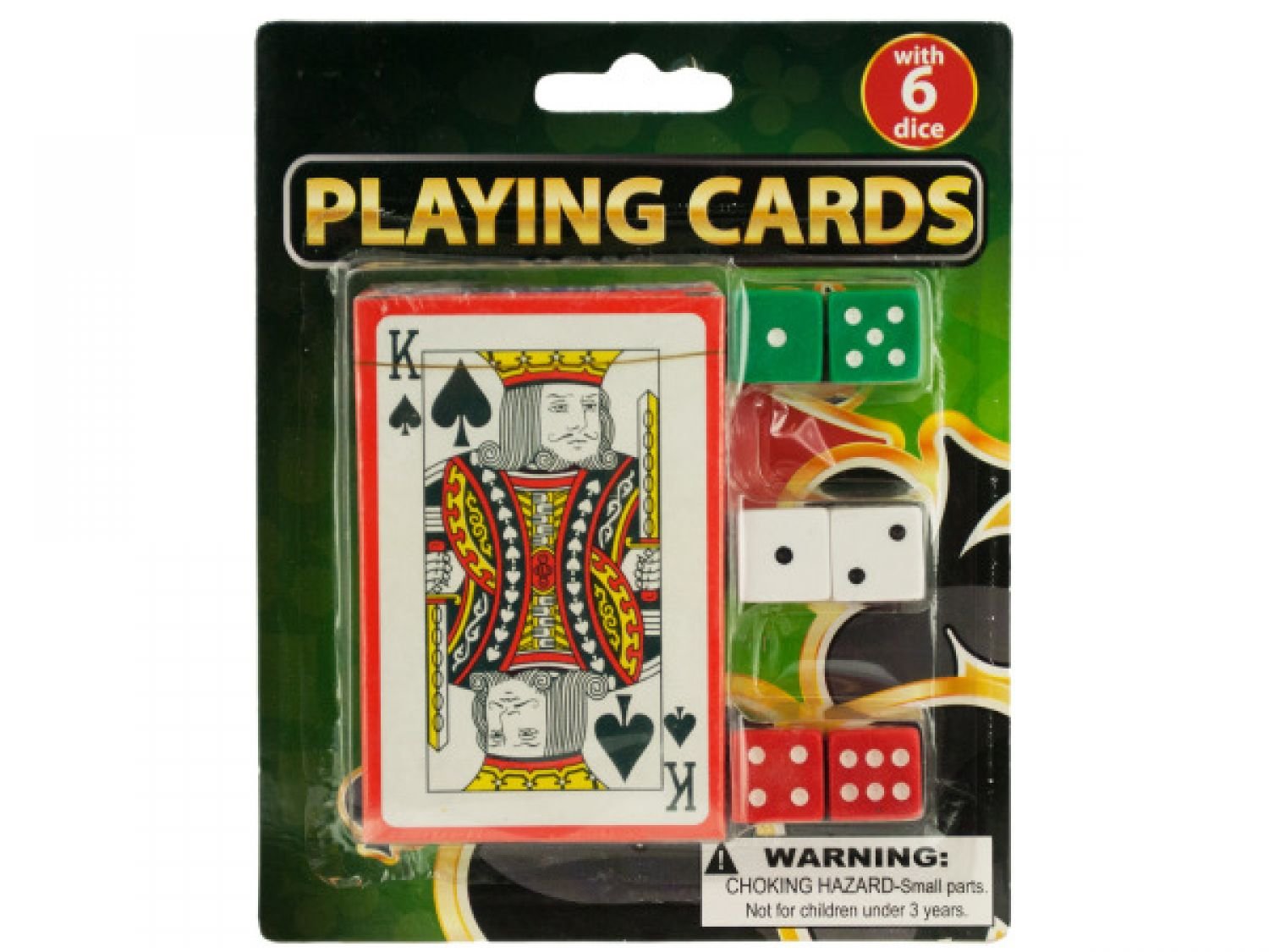 Premium Casino Style Playing Cards with Dice Set - 72 Piece Complete Game Set for Poker, Blackjack & Casino Nights | Ideal for Home Parties, Game Nights & Casino Themed Events