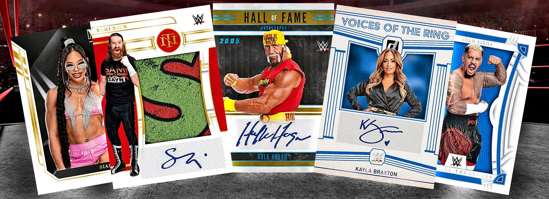 2023 Panini Chronicles WWE Wrestling Hobby Box - 6 Packs per Box - Collectible Trading Cards for WWE Fans & Collectors - Perfect for Gifts, Tournaments, and Display Collections