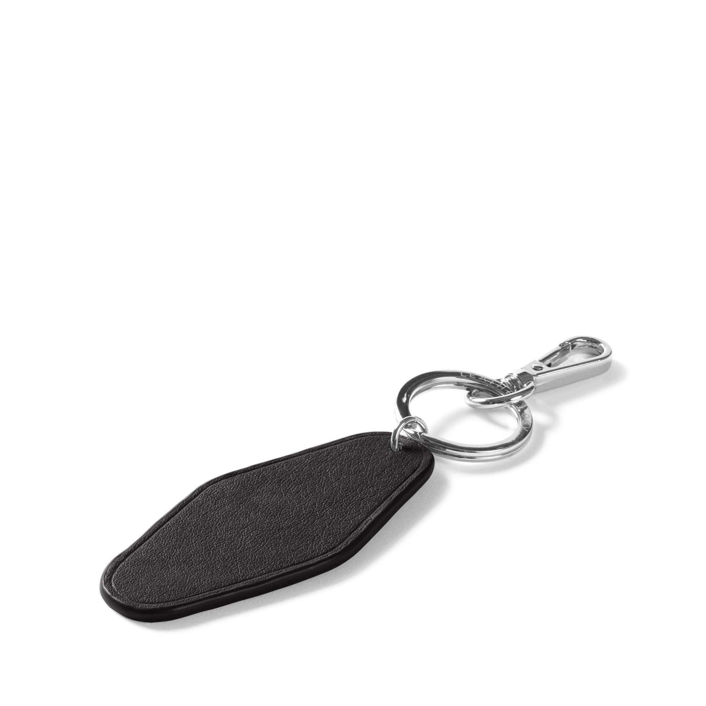 Stylish Black Onyx Hotel Keychain - Durable & Elegant Key Holder for Travel, Business & Gift Giving