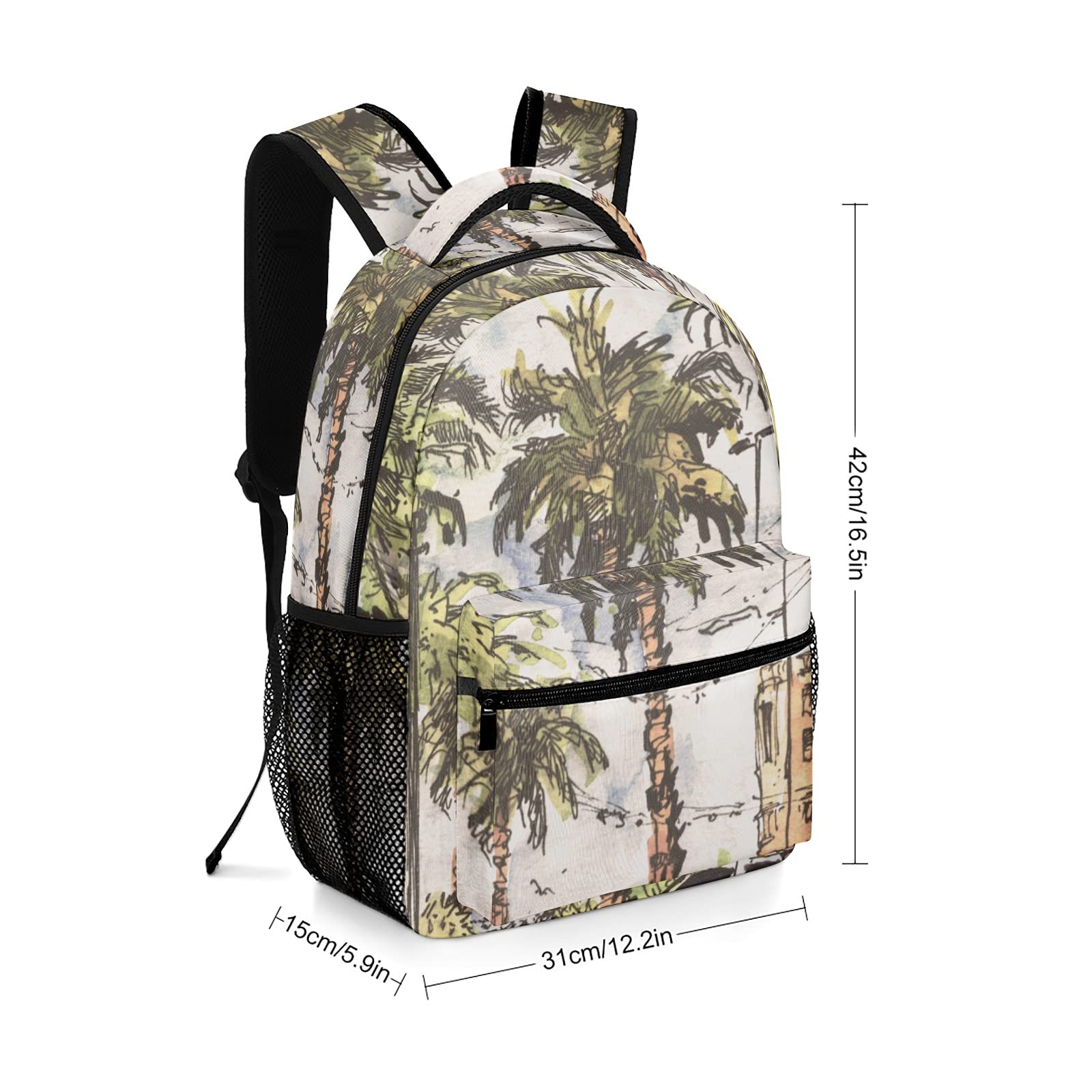 Downtown Kids Backpack - Durable School Bags for Boys & Girls, Adjustable Strap Bookbag for Students, Perfect for School, Travel & Daily Use