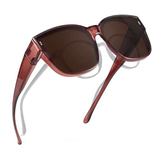 Red Frame/Brown Lens