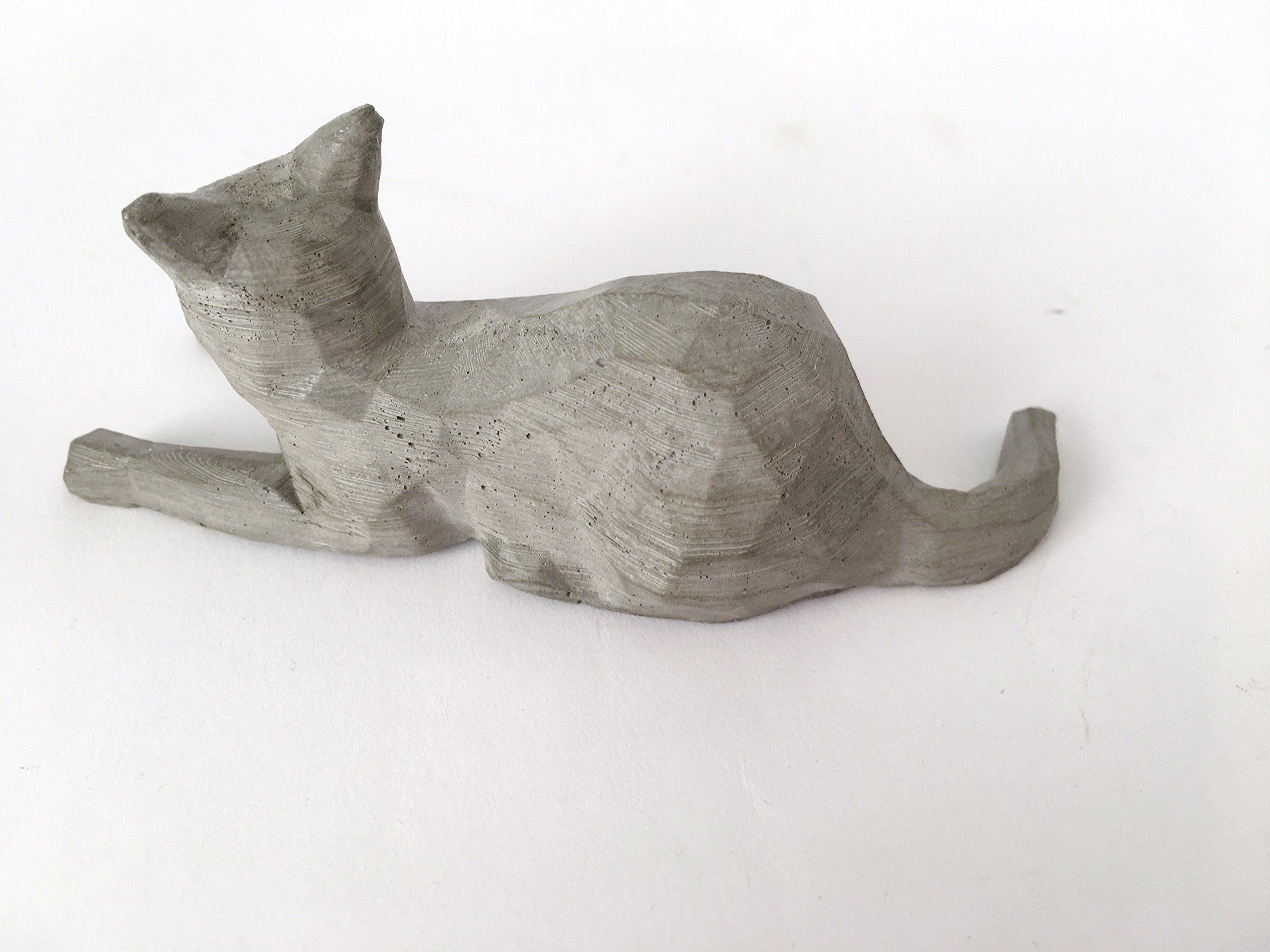 DIY Cat Silicone Mold for Planters - Cute Home & Desk Decor Sculpture - Perfect for Succulents, Candles, and Resin Crafts
