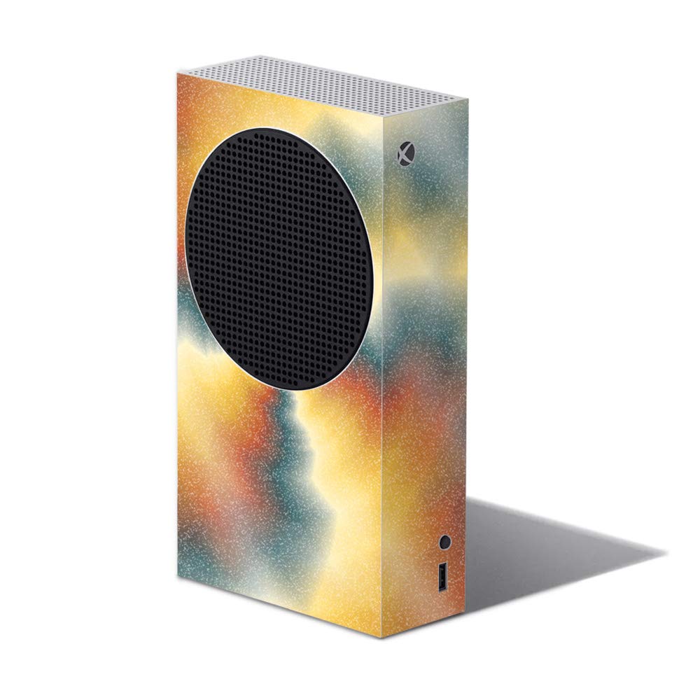 MightySkins Glossy Glitter Skin for Xbox Series S - Eye of The Storm Design | Durable High-Gloss Glitter Protective Cover | Easy to Apply, Remove & Change Styles | Made in USA | Perfect for Gaming Setups, Custom Consoles & Gift Giving