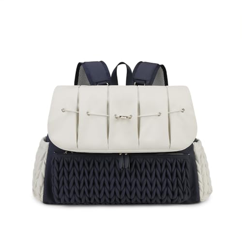 Dark Blue&beige