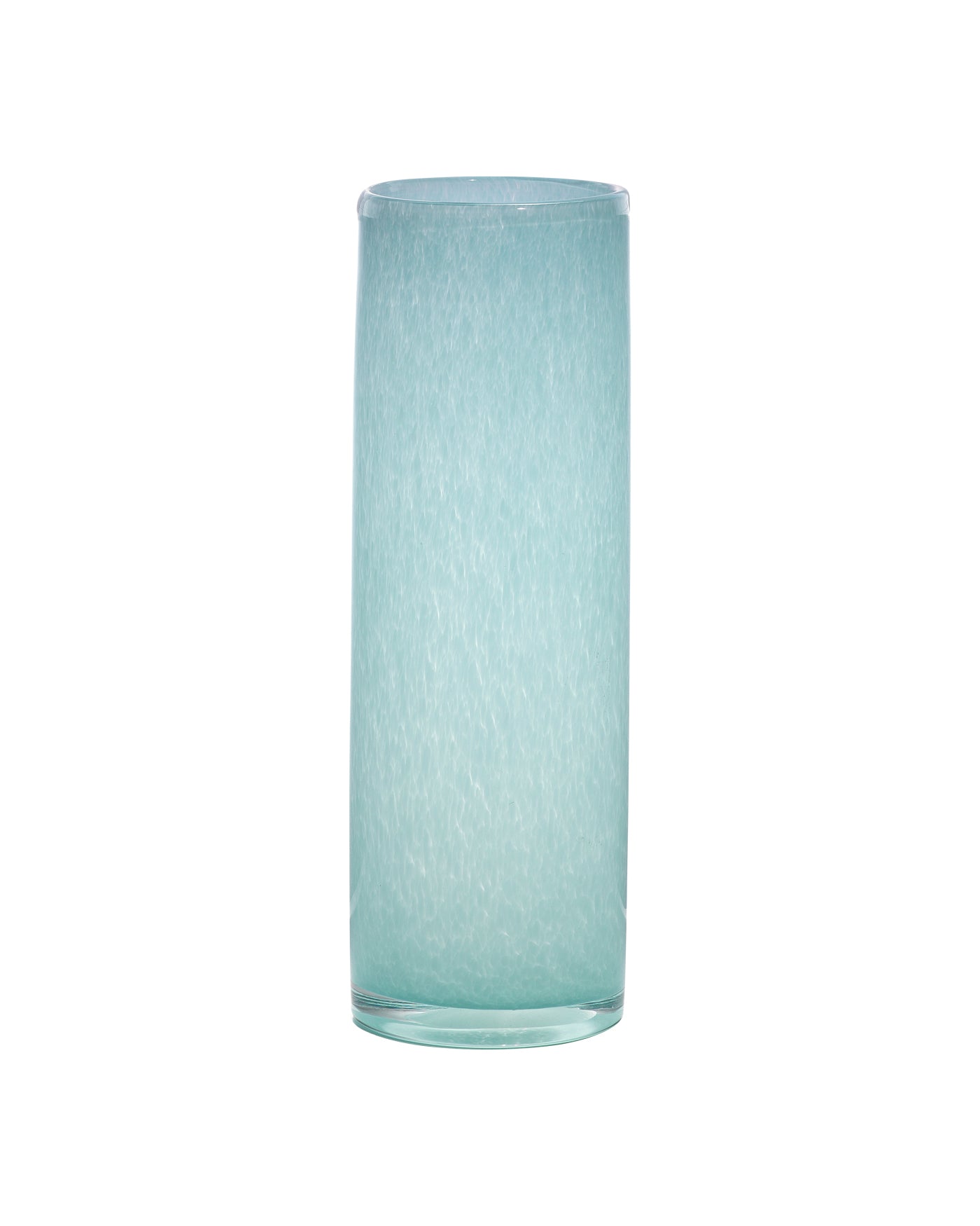 Hand Blown Glass Vases Set of 3 - Blue Gwendolyn Collection - Perfect for Home Decor, Wedding Centerpieces & Gift Giving