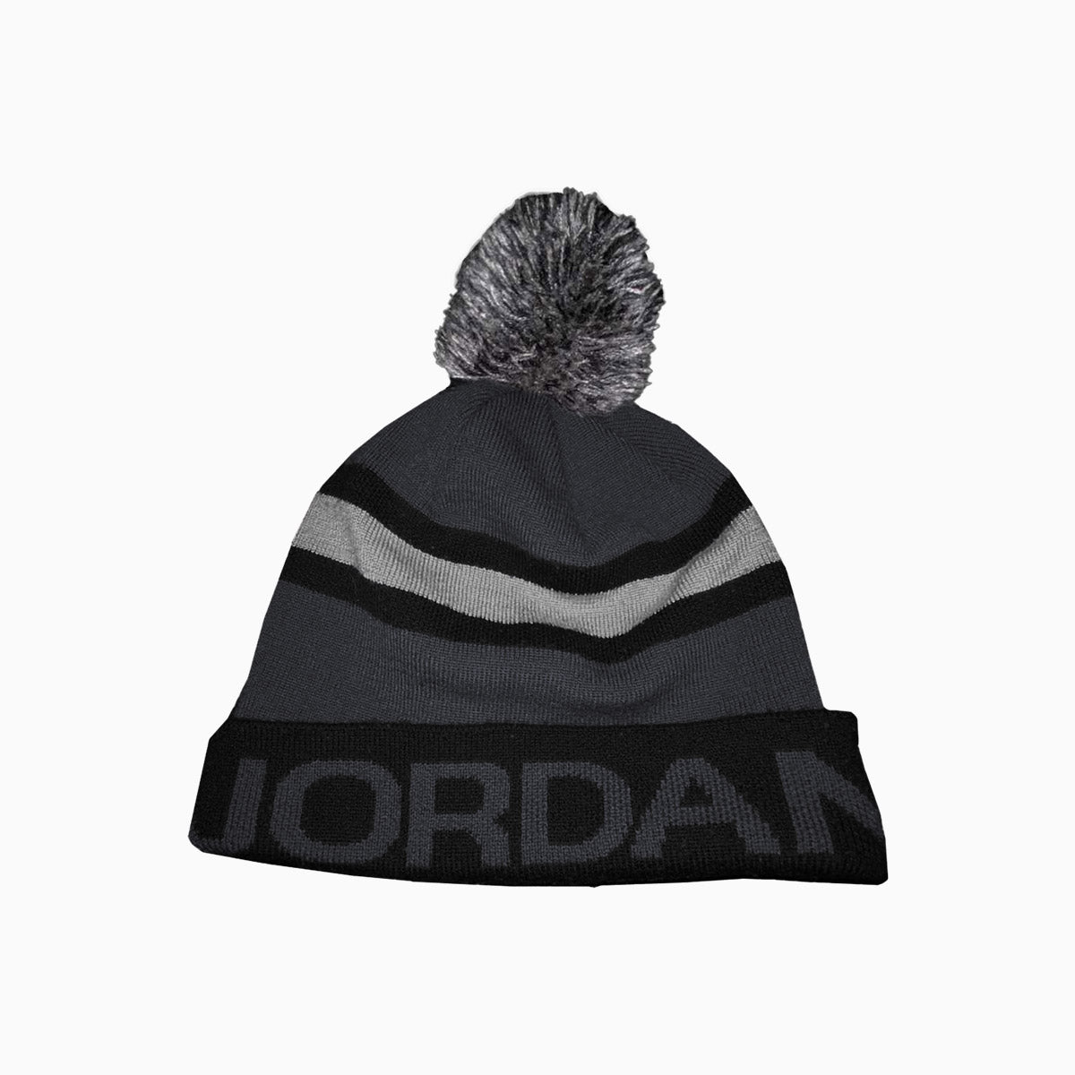 Jordan Go 2 3 Pom Beanie Hat - Winter Knit Hat for Men & Women - Soft Warm Fleece Lined Beanie with Pom Pom - Perfect for Skiing, Snowboarding & Outdoor Activities