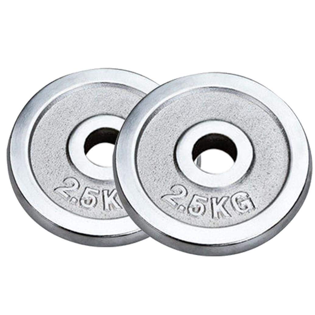 Zouheiu Olympic Barbell Weight Plates - 1 Inch Bumper Plates Pair (5.5/11/16.5 lbs) for Standard 1 Inch Bar - Ideal for Strength Training, Weightlifting & Crossfit - Perfect for Home Gym, Commercial Gym & Crossfit Boxes - Fast US Shipping