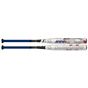 DeMarini CF8 CFS 16F1 Fastpitch Softball Bat - 2 1/4 Inch Barrel - White/Blue/Red - Perfect for Youth & High School Fastpitch Games, Tournaments & Practice