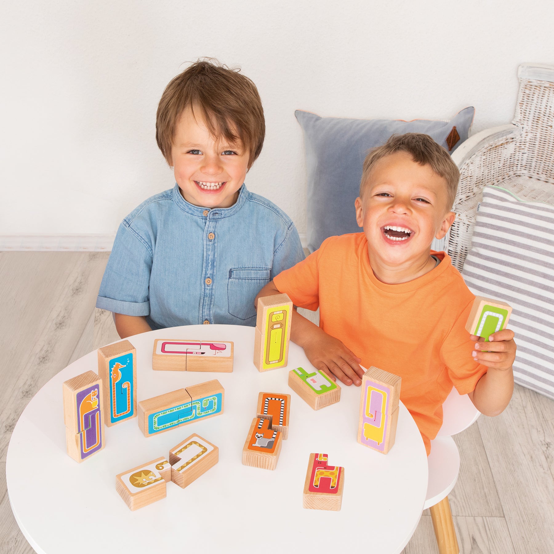 Beleduc Impuzzible Game - Eco-Friendly Wooden Memory Challenge Puzzle for Kids & Adults - Perfect for Family Game Nights & Educational Play