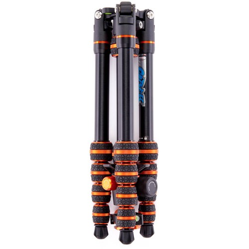 3 Legged Thing Punks Corey 2.0 Magnesium Alloy Tripod with AirHed Neo 2.0 Ball Head (Black) - Professional Camera Tripod for Photography, Videography & Travel - Lightweight & Durable for Outdoor Shooting