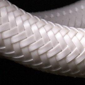 Miflex 3/8 Inch High Pressure Air Regulator Hose - White | for Air Compressors, Pneumatic Tools & Industrial Applications