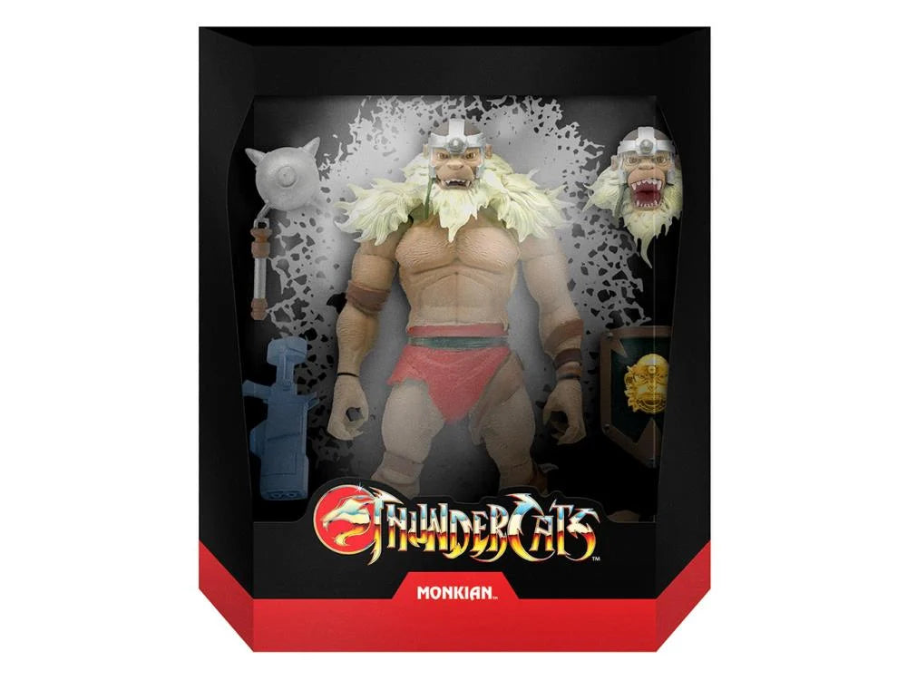 ThunderCats ULTIMATES! Monkian Action Figure - 6-Inch Collectible Toy with Articulation, Premium Details for Display & Play - Perfect for Fans, Collectors, and Nostalgic Gift Giving