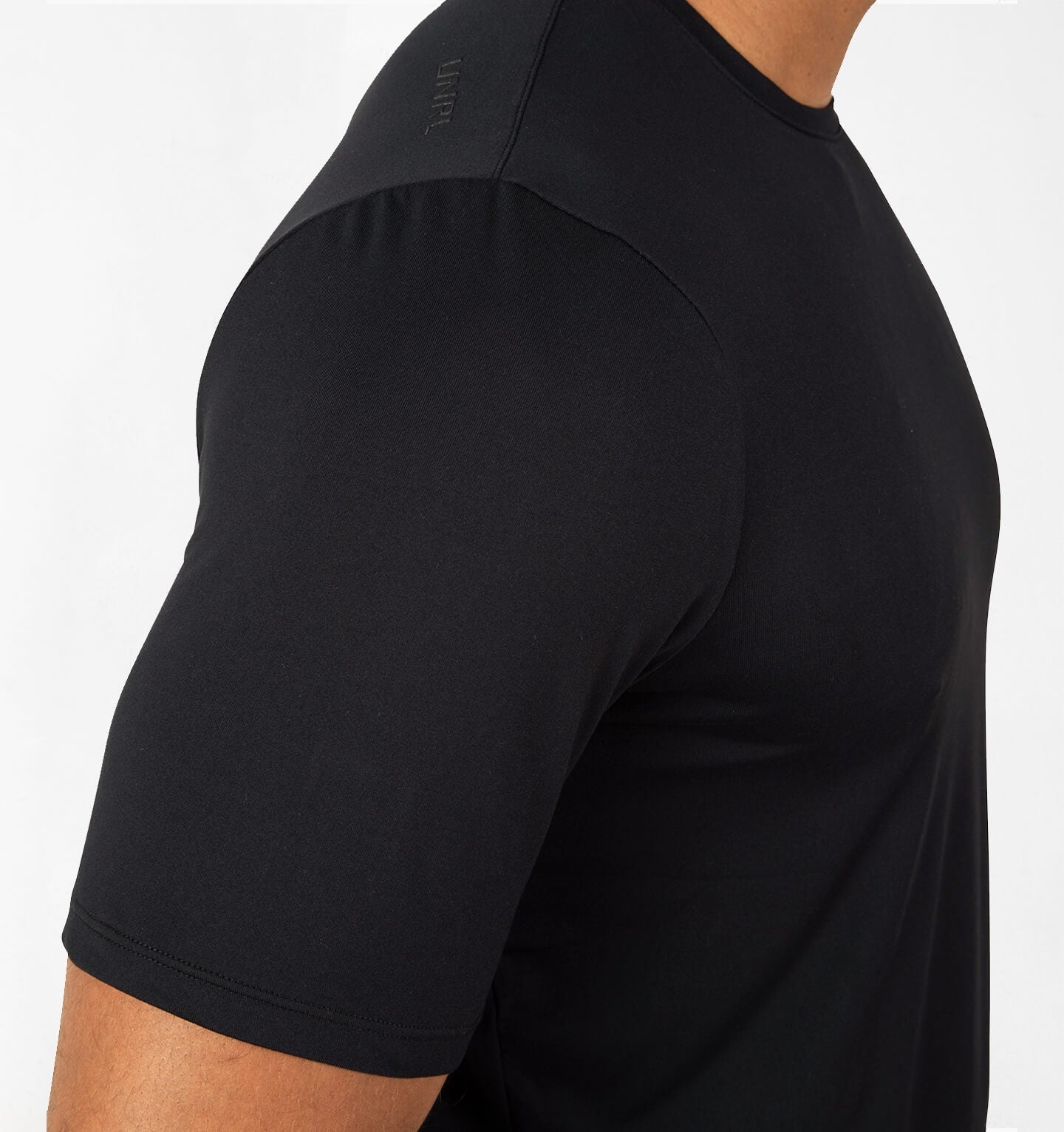 Unrl Ultra Tee Black - Premium Comfort Men's T-Shirt for Casual Wear & Gym Workouts