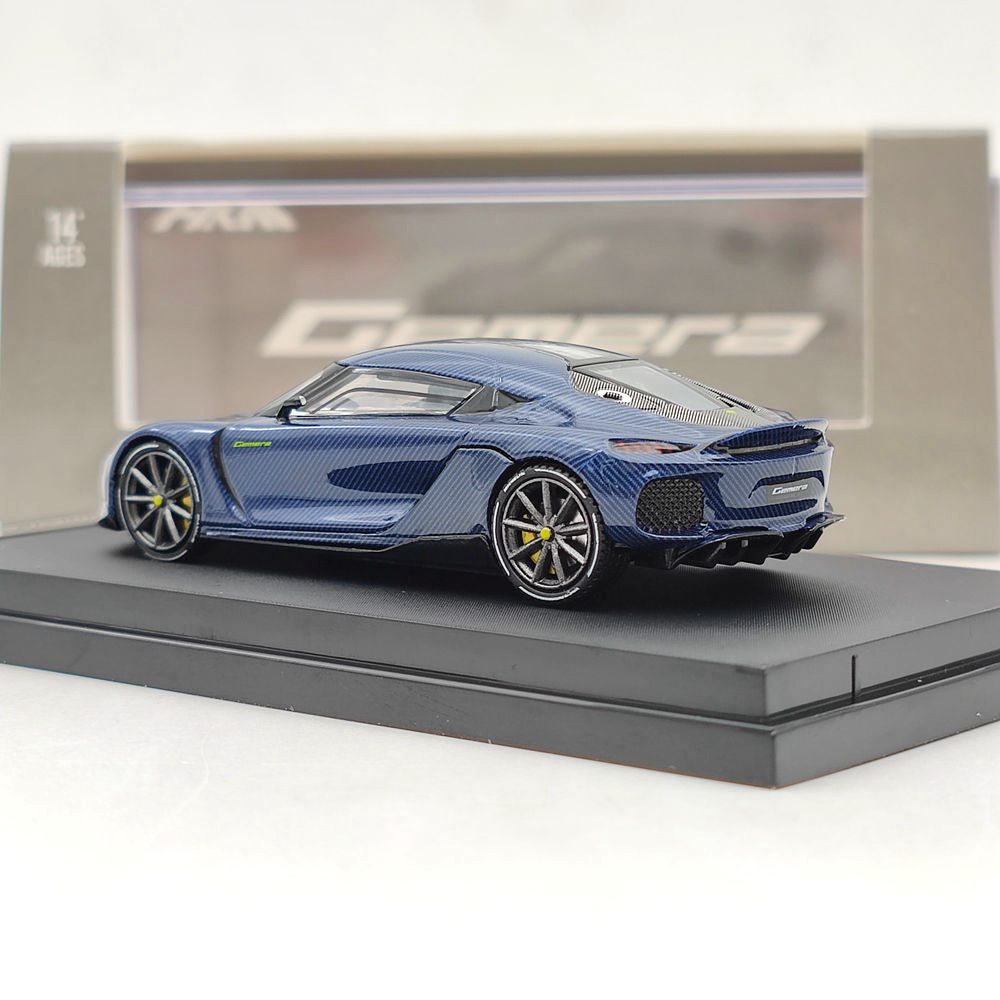 1:64 Koenigsegg Gemera Hybrid Supercar Diecast Model - Carbon Fiber Double Door, High-End Simulation Collectible Toy - Perfect for Car Enthusiasts & Gift Giving