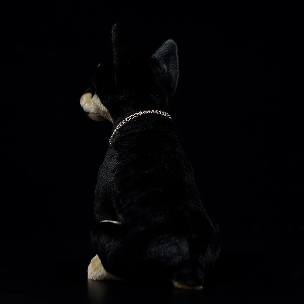 Realistic Doberman Plush Toy - 12