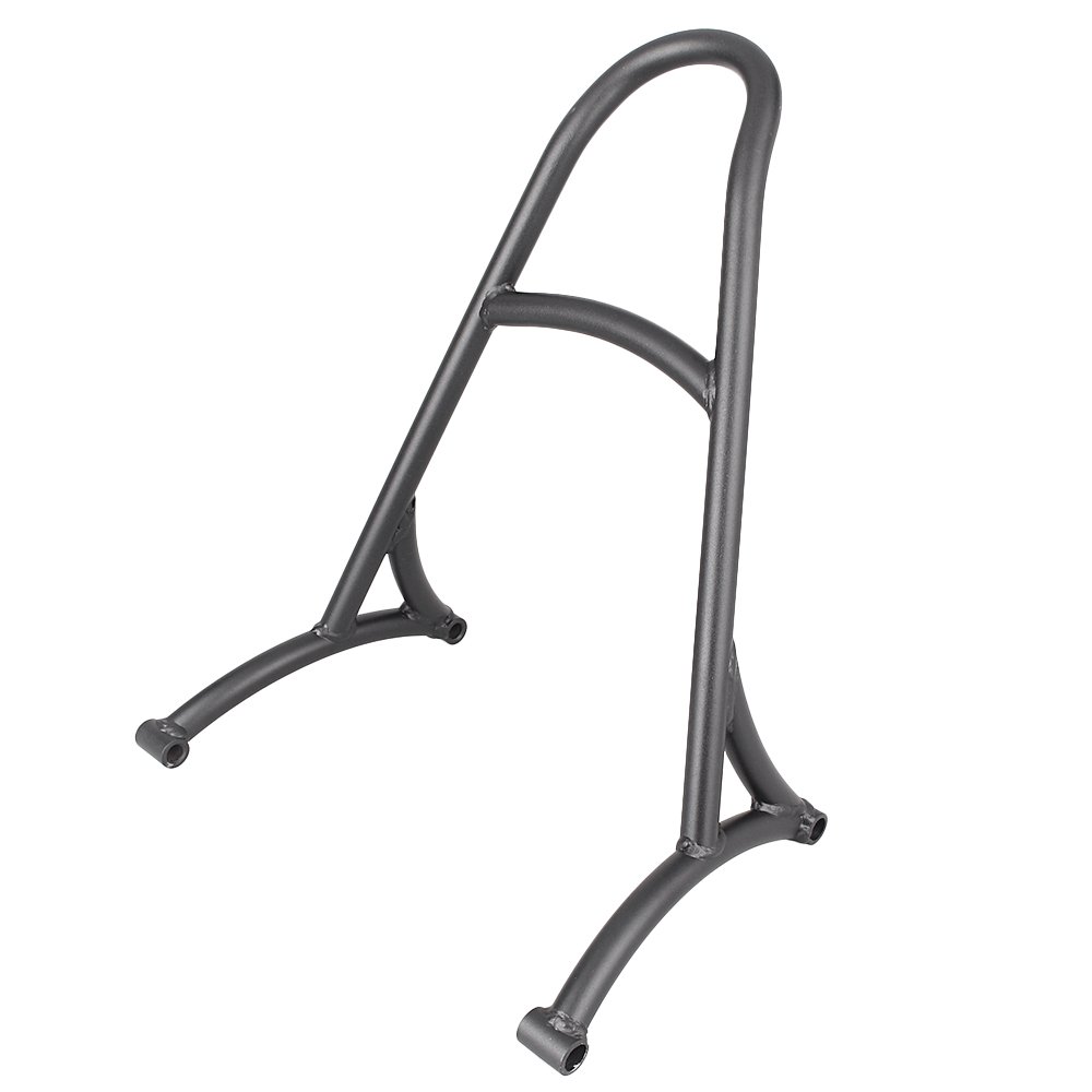 GZYF Motorcycle Sissy Bar Rear Short Passenger Backrest for Harley Davidson Sportster XL883 XL1200 (2004-2016) - Comfortable Support for Long Rides & Cruising