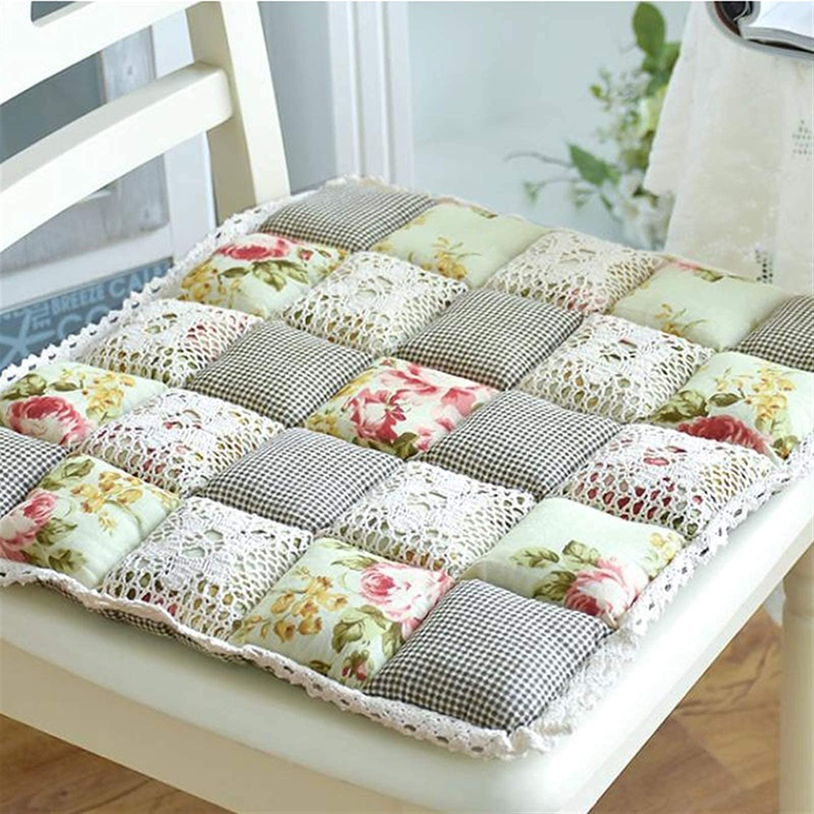 Premium Erddcbb Stuffed Cushion Chair Pad - Comfortable Dining Chair Cushion for Kitchen, Office & Garden - Green Seat Cushion for Home Decor & Relaxation