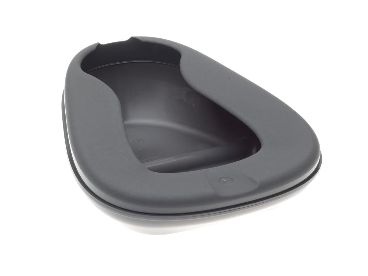 Medline Contour Bedpan - Durable Hospital & Home Use Bed Pan for Patients & Elderly Care - Ideal for Post-Surgery, Disability & Incontinence Needs