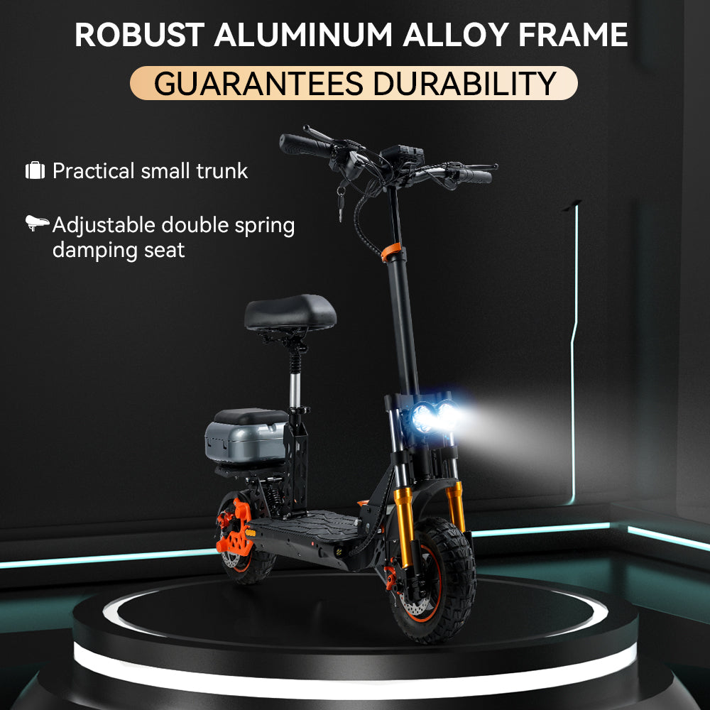 1000W 20Ah High-Power Electric Scooter for Adults - Large LCD Display Screen - Perfect for Commuting, Urban Travel & Outdoor Adventures