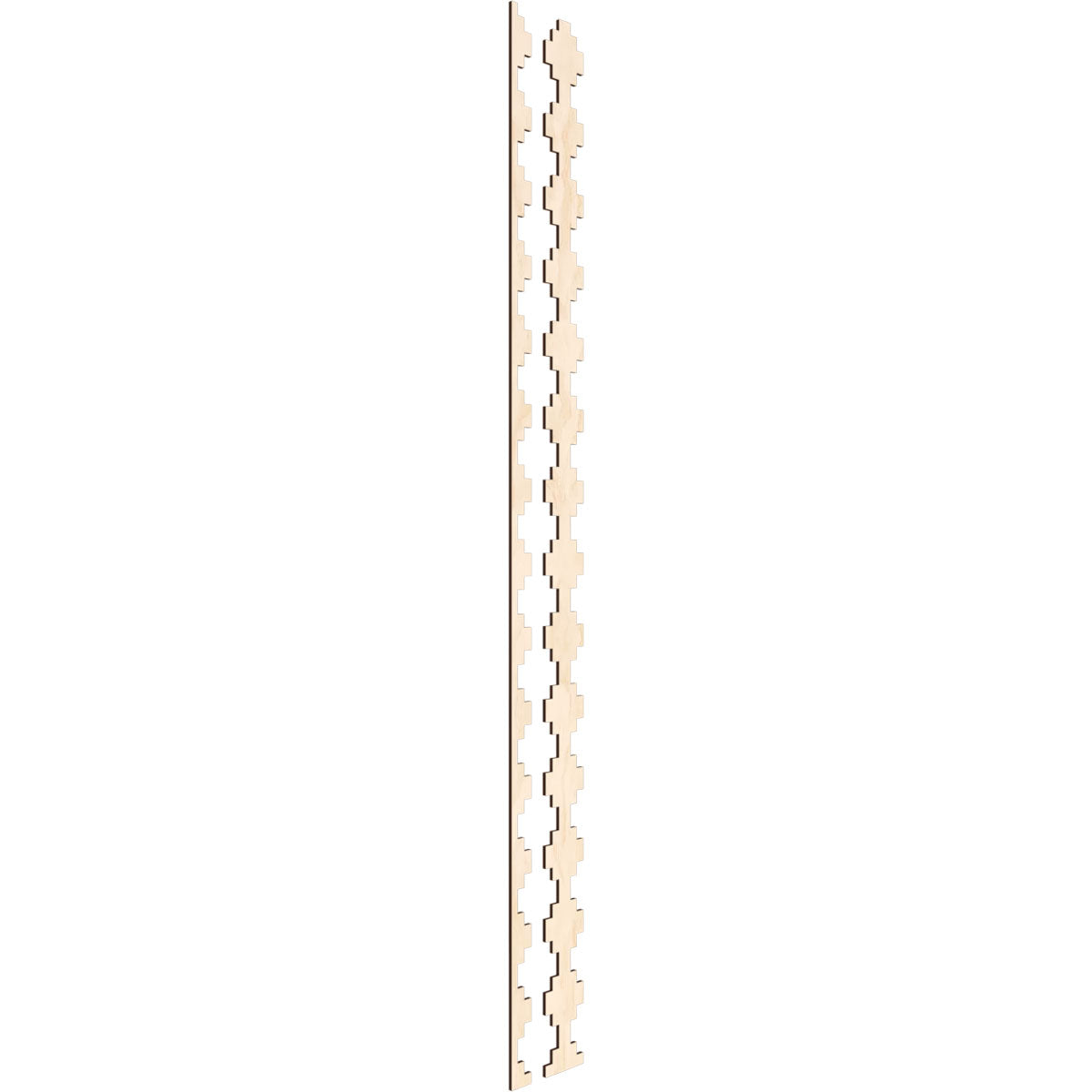 Adjustable Wood Slat Wall Kit - Modern Acoustic Panel for Home & Office Decor | DIY Room Divider & Soundproofing Solution