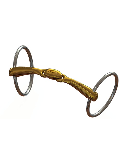 Neue Schule Turtle Top with Flex - Comfortable Horse Bit for Dressage & Jumping - Perfect for Training & Competition