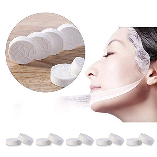 SKINPLUS Compressed Facial Mask Sheets - 24 Pack DIY Spa Skin Care for Women & Girls | Hydrating & Brightening Face Masks for Daily Skincare & Relaxation
