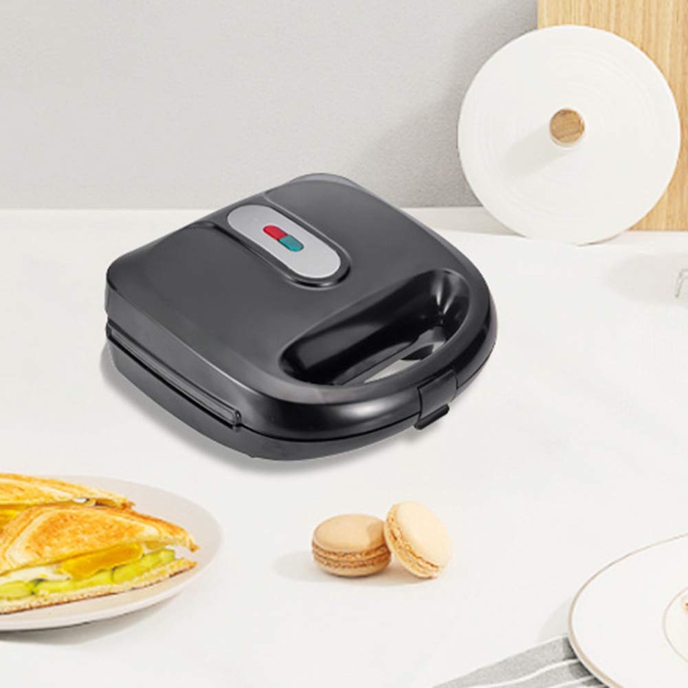 750W 6-in-1 Electric Waffle Maker - Sandwich, Bubble Egg Cake, Donut Multi-Baker for Breakfast, Snacks & Party | Perfect for Home, Office & Camping
