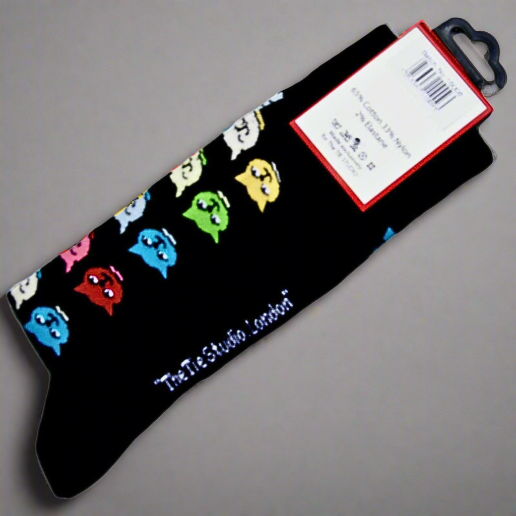 Colorful Cat Face Socks for Women & Men - Fun Novelty Animal Socks for Cat Lovers, Gifts, Cosplay & Everyday Wear