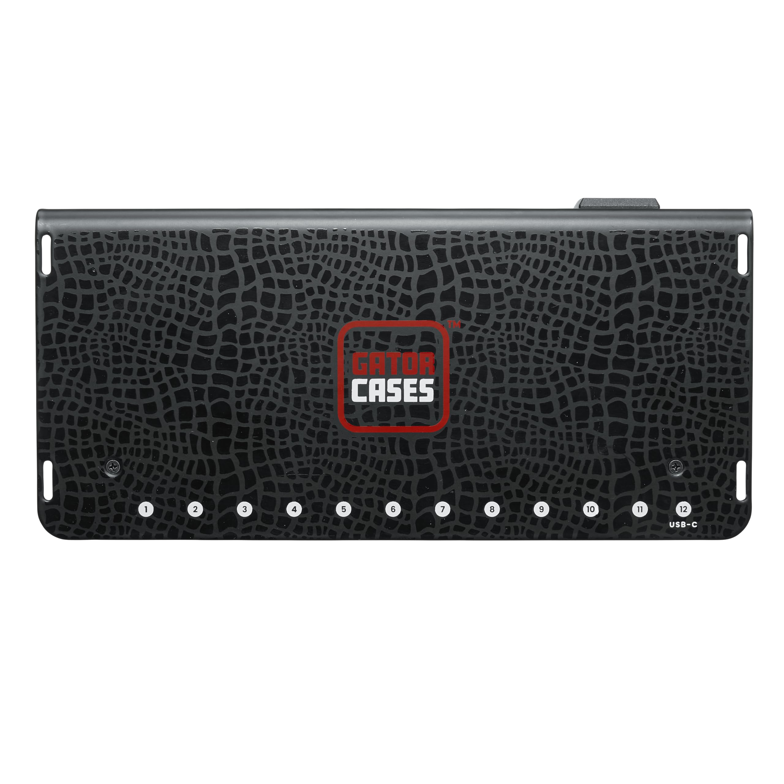 Gator GTR-PWR-12 Professional Guitar Pedalboard Power Supply - 12 Isolated Outputs 2300mA for Noise-Free Performance | Perfect for Live Gigs & Studio Recording