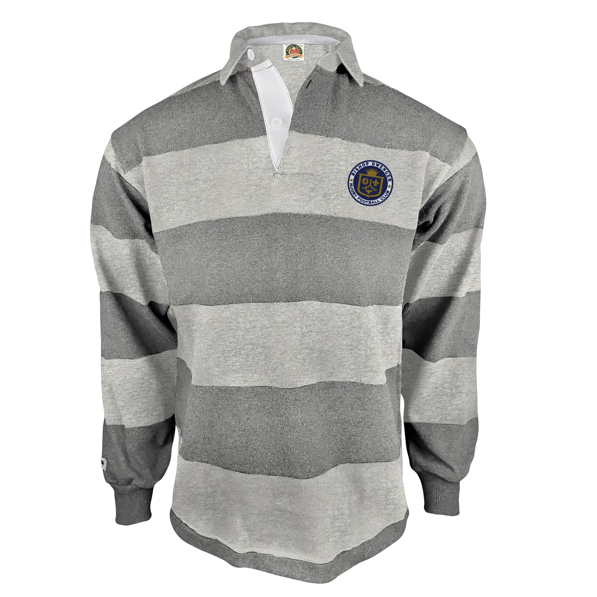 Bishop Dwenger RFC 4 Inch Stripe Rugby Jersey - Breathable Sports Jersey for Rugby Players - Perfect for Rugby Matches, Training, and Team Uniforms