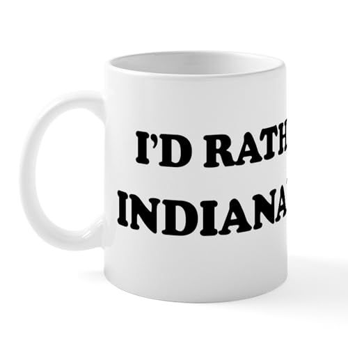 White - Rather Be In Indianapolis Mug