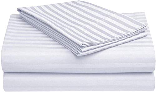 Premium 400 Thread Count 100% Egyptian Cotton RV King Bunk Bed Sheets Set (72