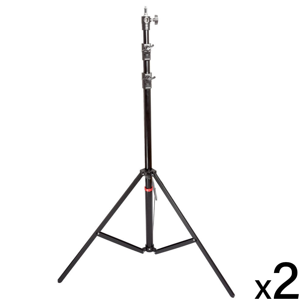 300cm Heavy Duty Retractable Light Stand - Adjustable Auto Stand for Photography & Video Lighting - Perfect for Studio, Outdoor Shooting, and Live Streaming