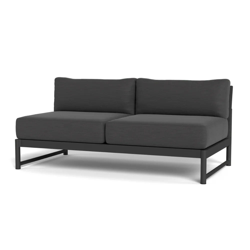 Breeze XL Outdoor 2-Seat Armless Sofa - Waterproof Patio Furniture for Garden, Poolside & Balcony Relaxation
