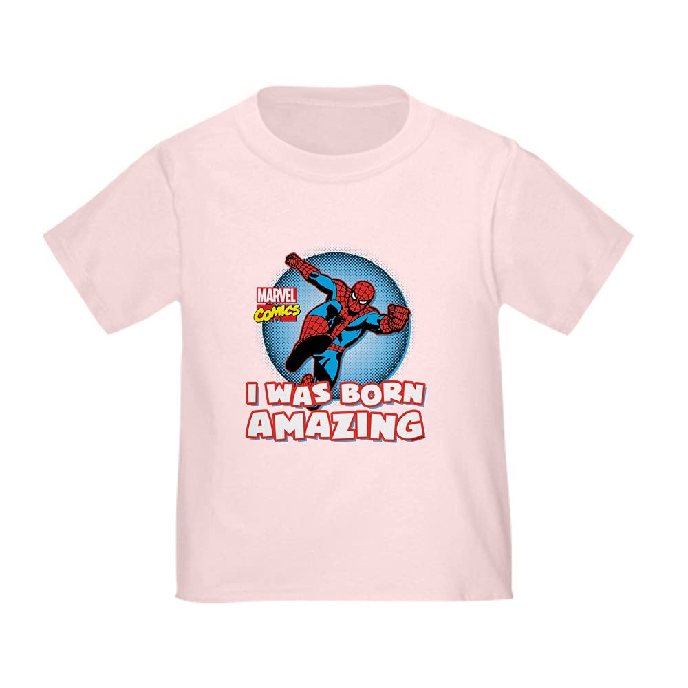 Amazing Spider-Man Toddler T-Shirt - Superhero Graphic Tee for Kids | Perfect for Playtime, Dress-Up & Spider-Man Fans