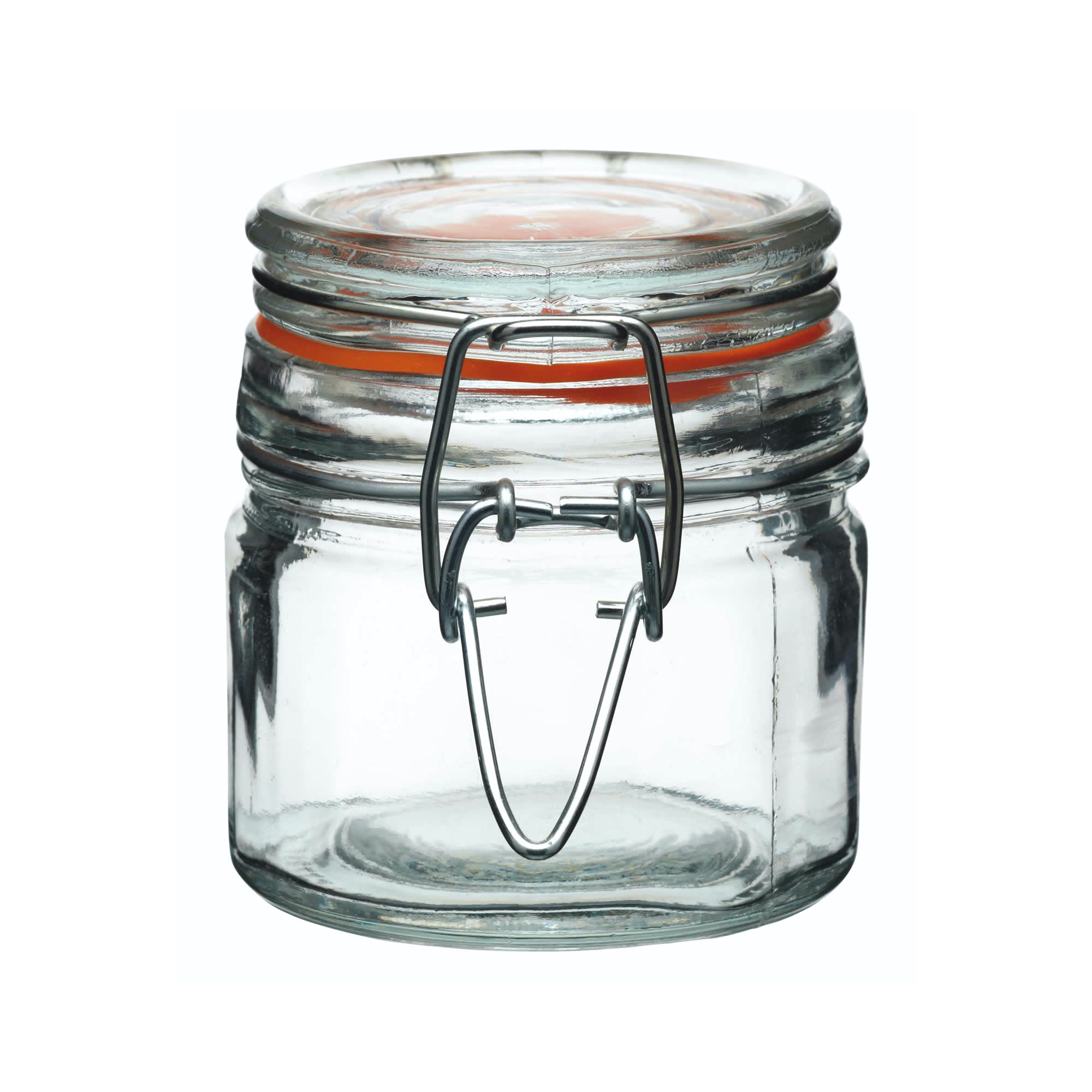 Homemade Mini Clip Top Jam Jar - Airtight Glass Preserving Jar for Jams, Honey & Spreads - Perfect for Kitchen Storage & DIY Gifts