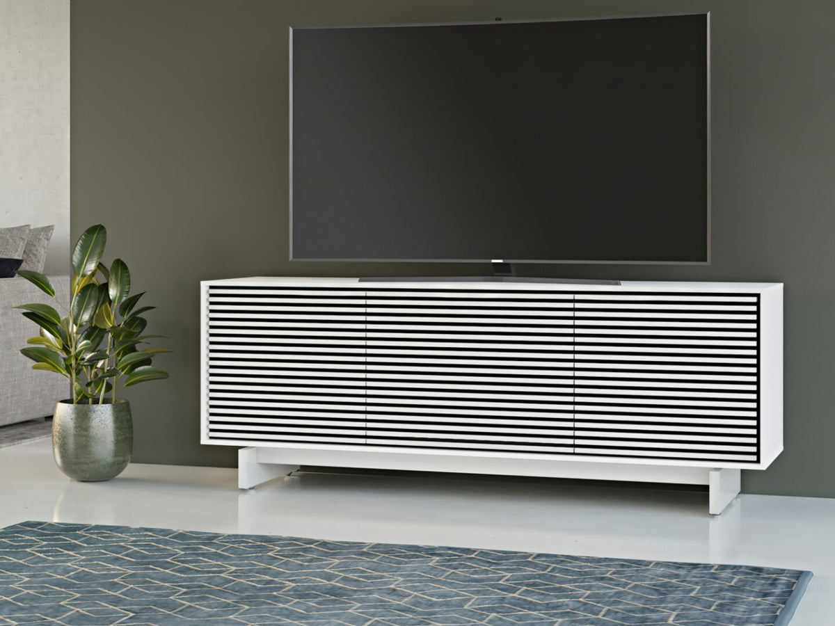 BDI Align 7477 Media Console - Modern TV Stand with Storage for Living Room, Home Theater & Entertainment Centers - Perfect for 4K TVs, Gaming Systems & Streaming Devices