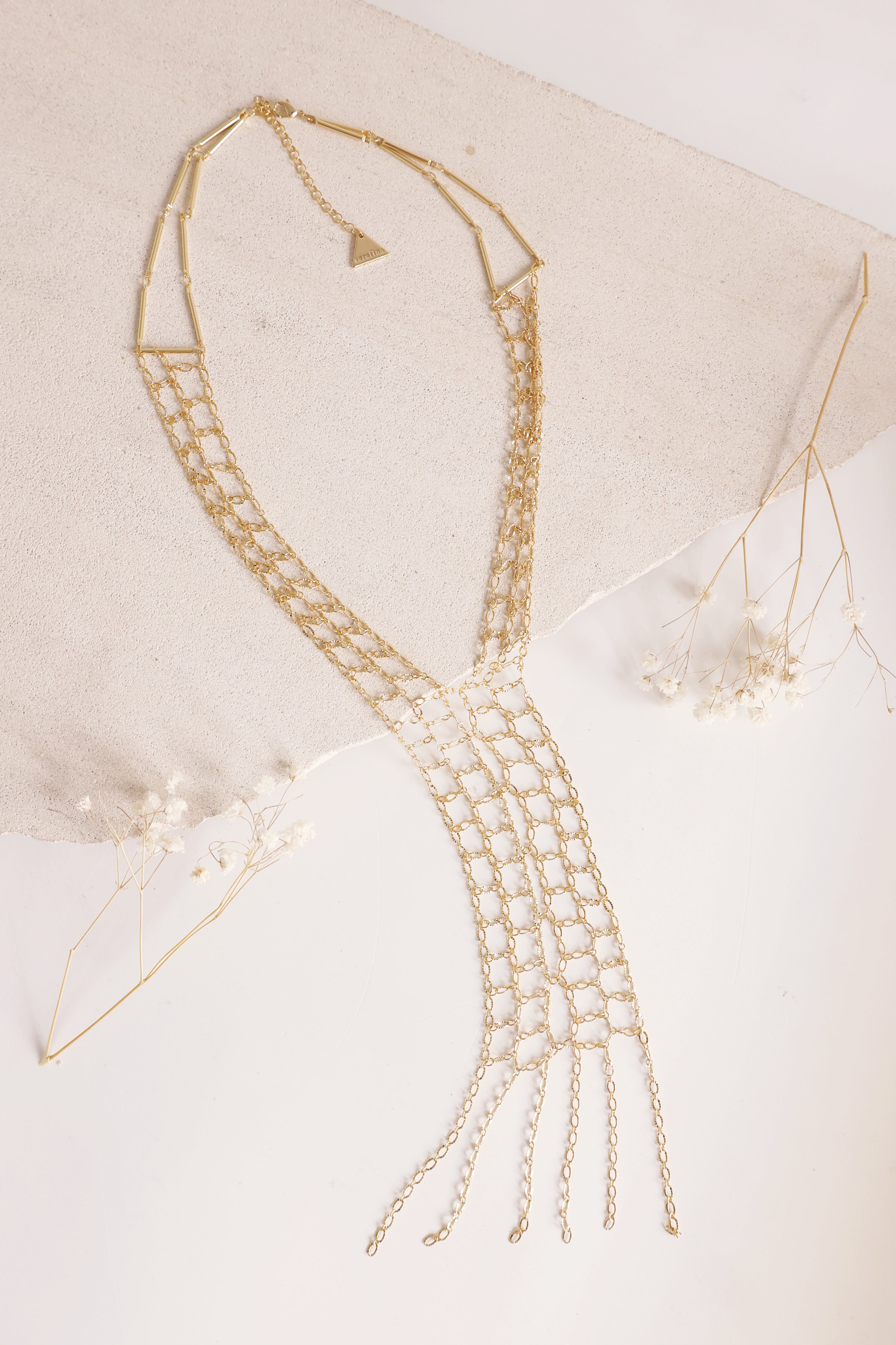 Elegant Beaded Prelayered Delicate Sunburst Necklace in Blush Pink - Perfect for Weddings, Parties & Everyday Wear