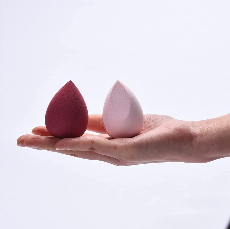 RECTYO GALLERY 4-Piece Makeup Sponge Beauty Blender Set - Soft Foundation Sponge for Flawless Cream, Powder & Liquid Application - Professional Makeup Blending Sponges - Perfect for Daily Makeup, Contouring & On-the-Go Touchups