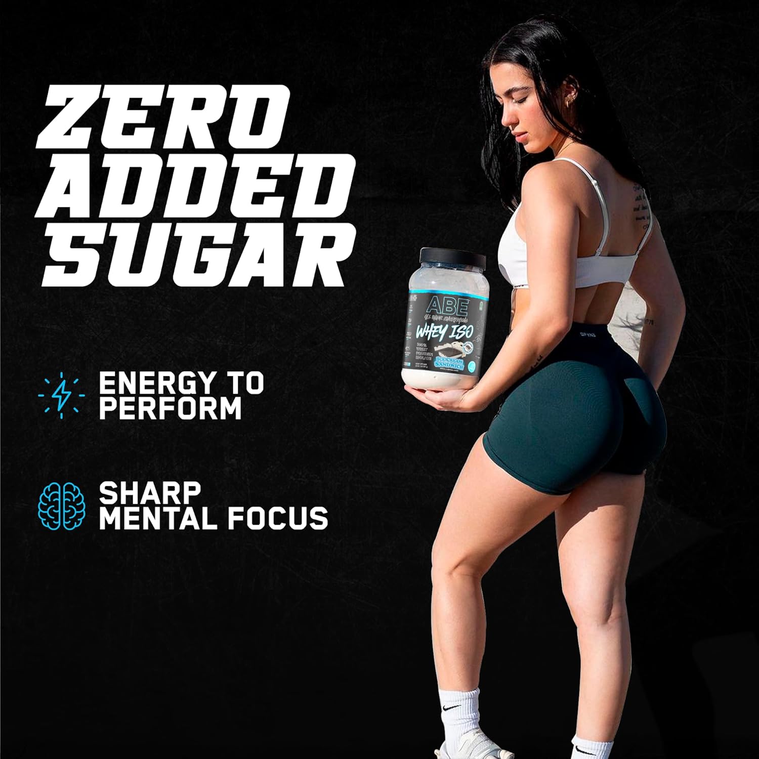 ABE Whey Protein Isolate 24594204 - High Quality Protein Powder for Muscle Recovery & Workout Performance | Ideal for Gym, Bodybuilding & Fitness Enthusiasts