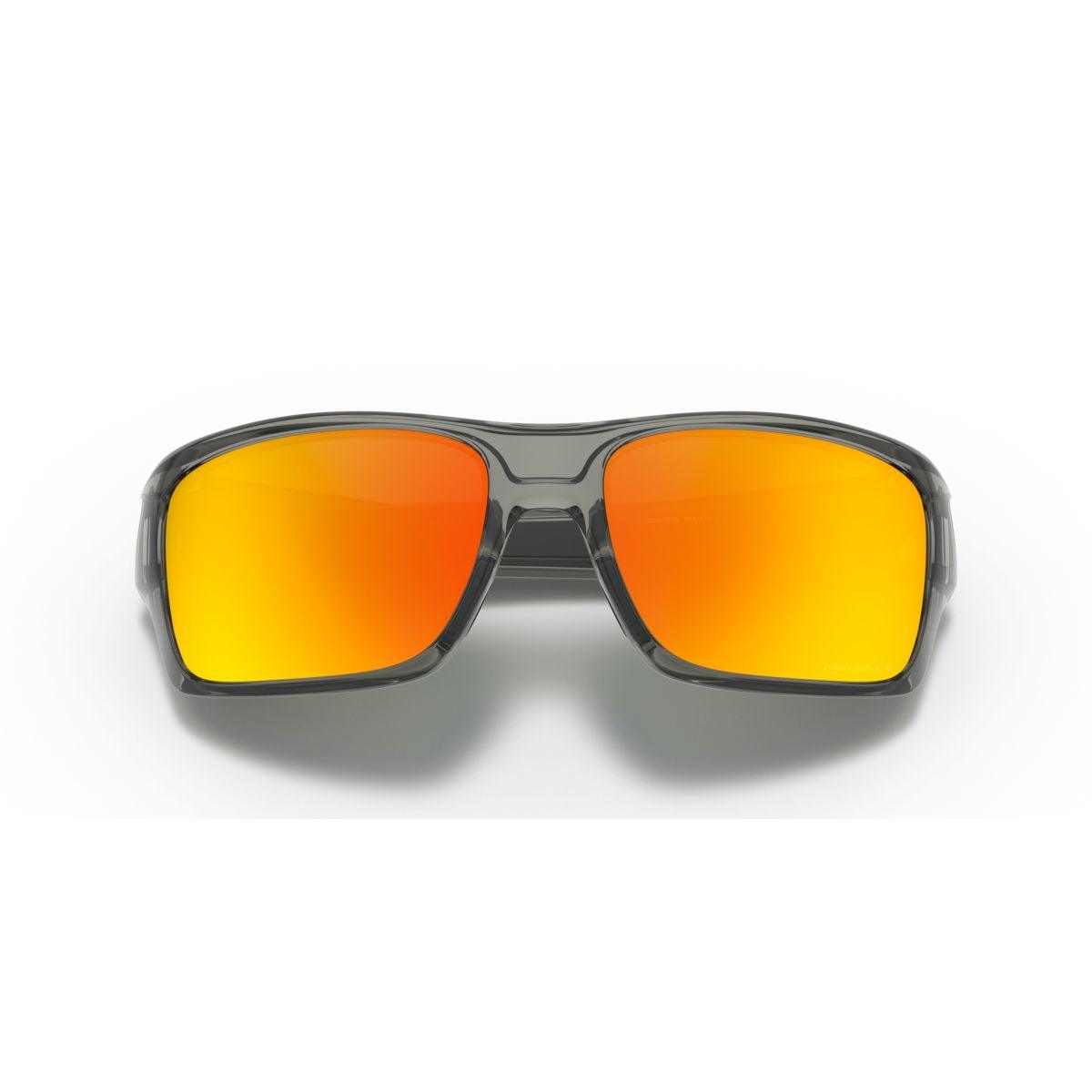 Oakley Turbine Grey Ink/Prizm Ruby Polarized Sunglasses 0OO9263 926357 - UV Protection Sports & Driving Shades for Men & Women