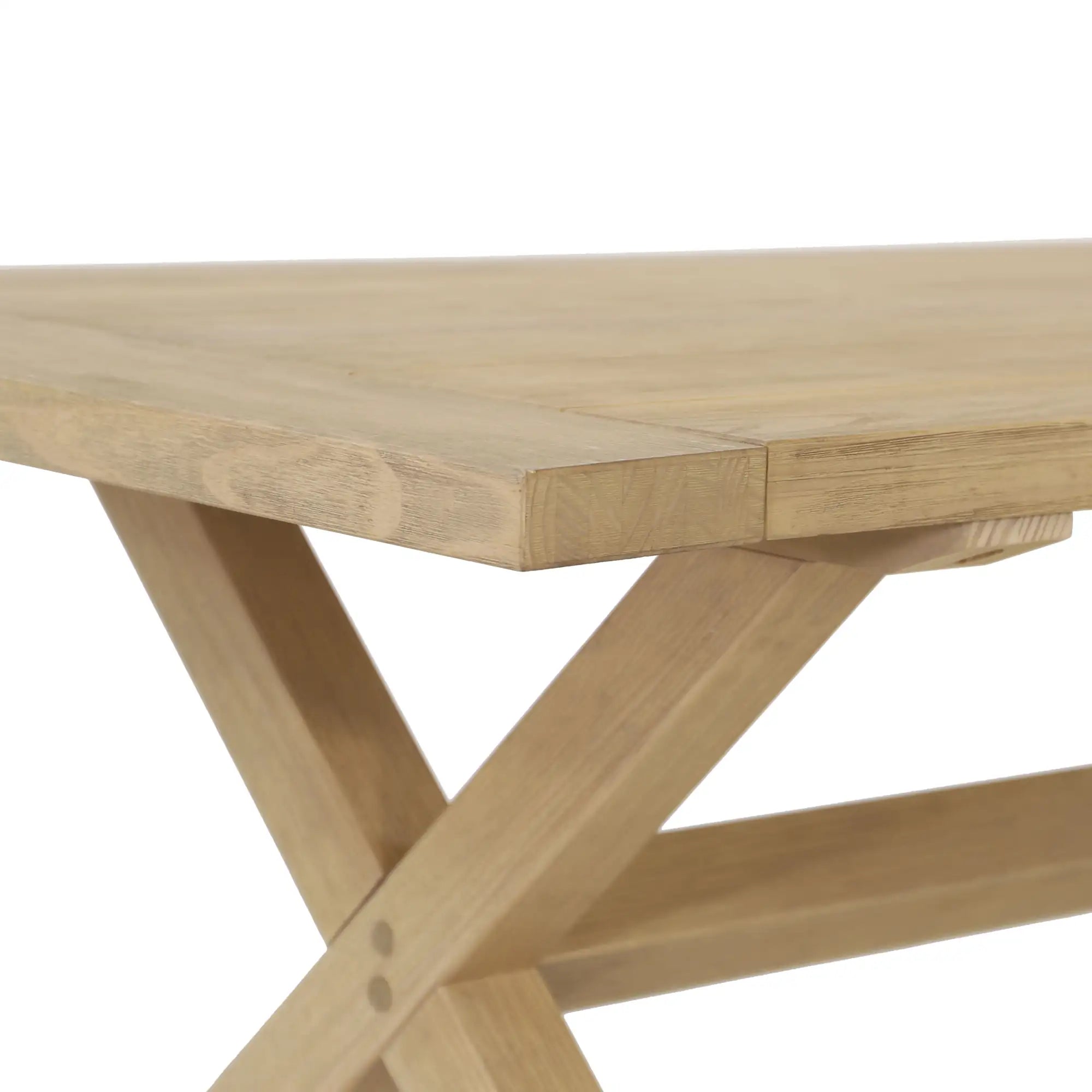 Customizable Cascais 72-Inch Modern Dining Table - Extendable Wooden Table for 8-10 People - Perfect for Family Gatherings & Dinner Parties