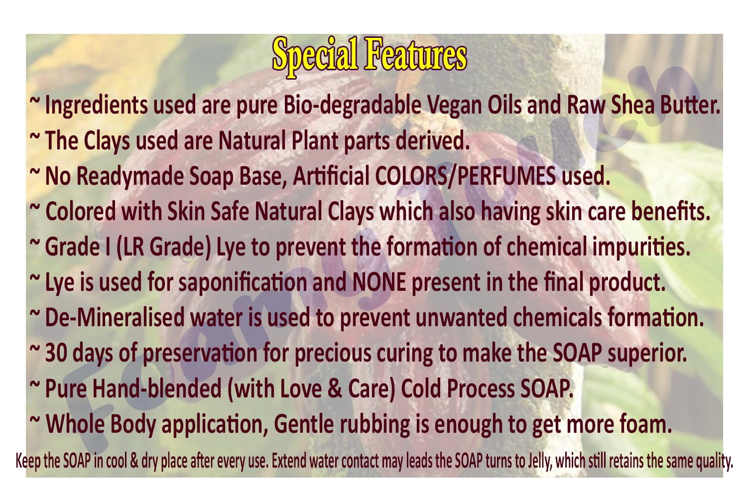 Organic Chocolate Soap Bar - Cold Processed Vegan Bath Soap with Cocoa & Biodegradable Oils for Soft Skin - Handmade Moisturizing Soap for Body & Face - 3 Pack - Perfect for Spa Day, Gift Sets & Eco-Friendly Skincare Routine